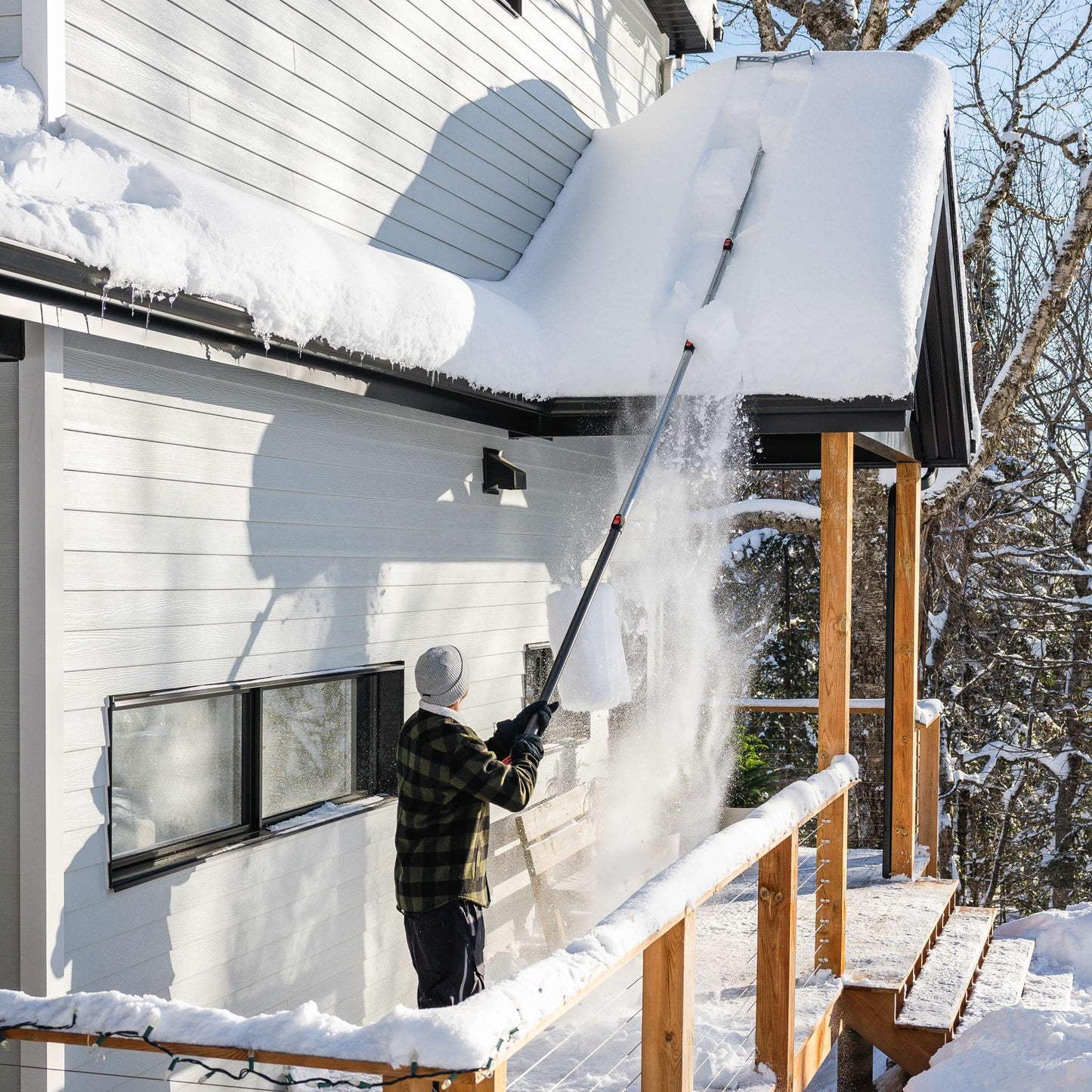 Gravity Telescopic Roof Rake