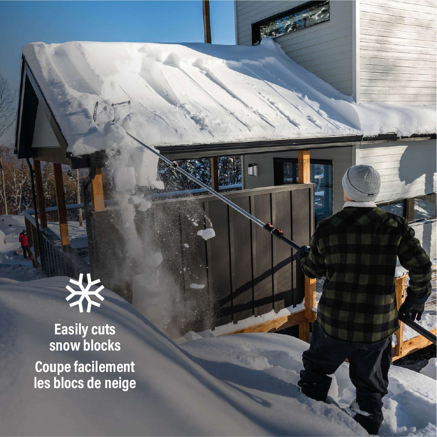 Gravity Telescopic Roof Rake