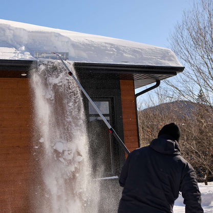 Gratte à toiture télescopique en aluminium