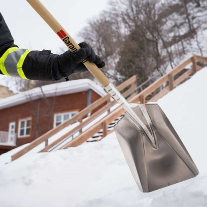 11.5" Snow Shovel with Aluminum Blade