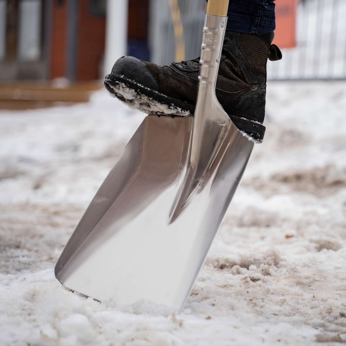 11.7" industrial grade snow shovel