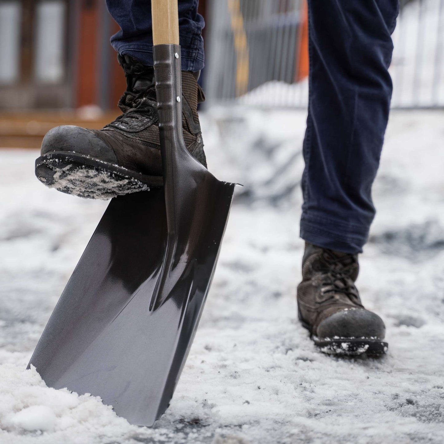 11.7" industrial grade snow shovel