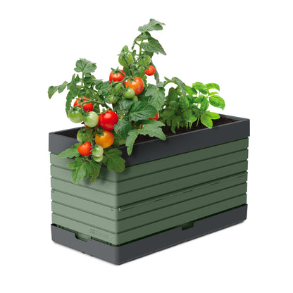 Modular Garden Starter Set with 3 Planters and 2 Legs