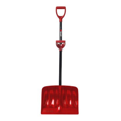 19.5" Ergonomic Aluminum Snow Pusher with Dual Handle