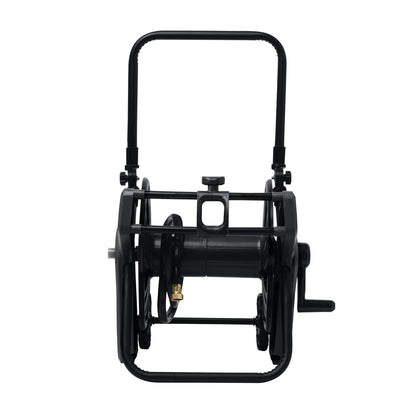 Chariot-dévidoir avec manche pliable