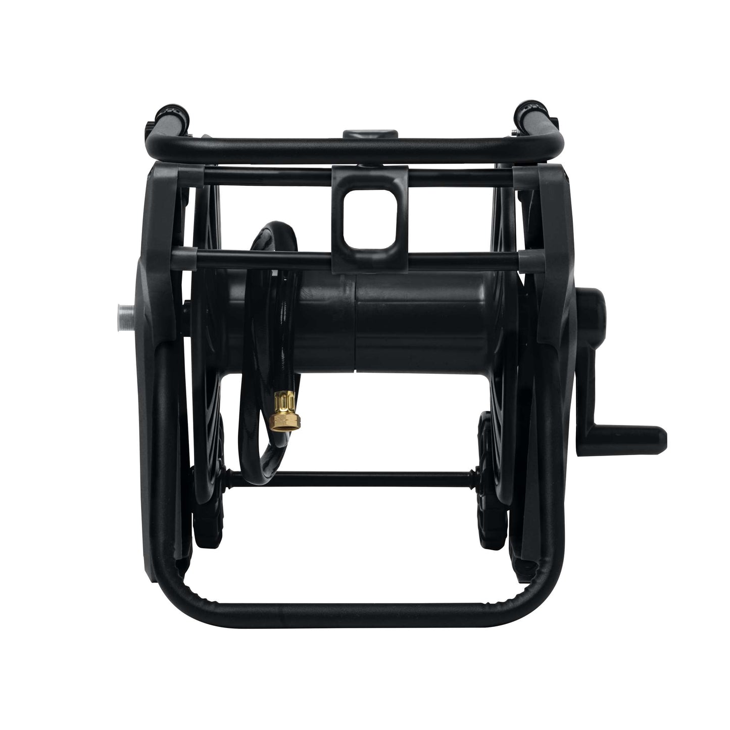 Chariot-dévidoir avec manche pliable