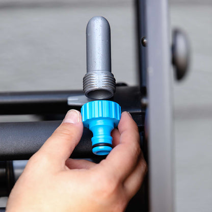 Wall-Mounted Retractable Hose Reel