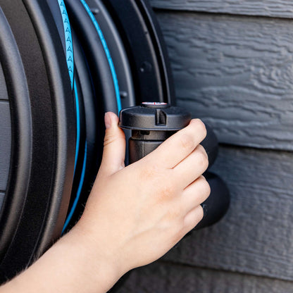 Wall-Mounted Retractable Hose Reel