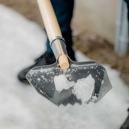 7" 3-in-1 Ice Scraper with Tempered Steel Blade
