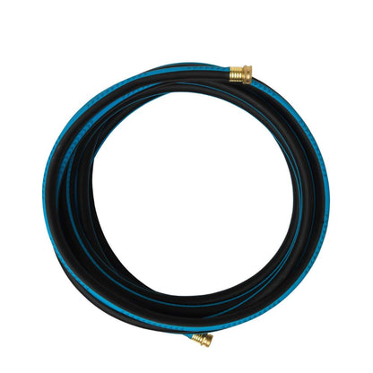 Tuyau d'arrosage anti-torsion avec raccord en laiton 50 pi (15 m)