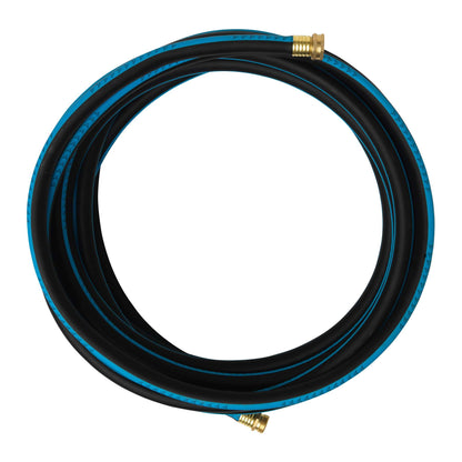 Tuyau d'arrosage anti-torsion avec raccord en laiton 50 pi (15 m)