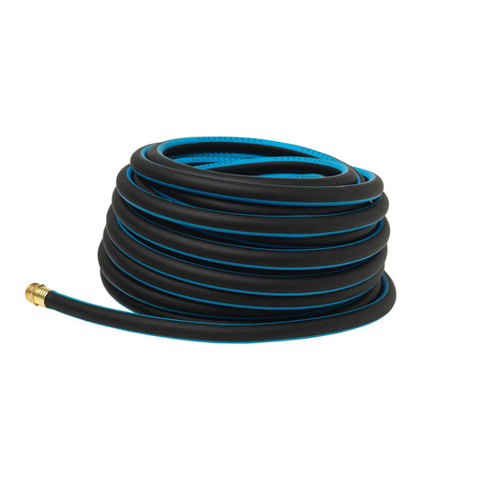 Tuyau d'arrosage anti-torsion avec raccord en laiton 100 pi (30 m)