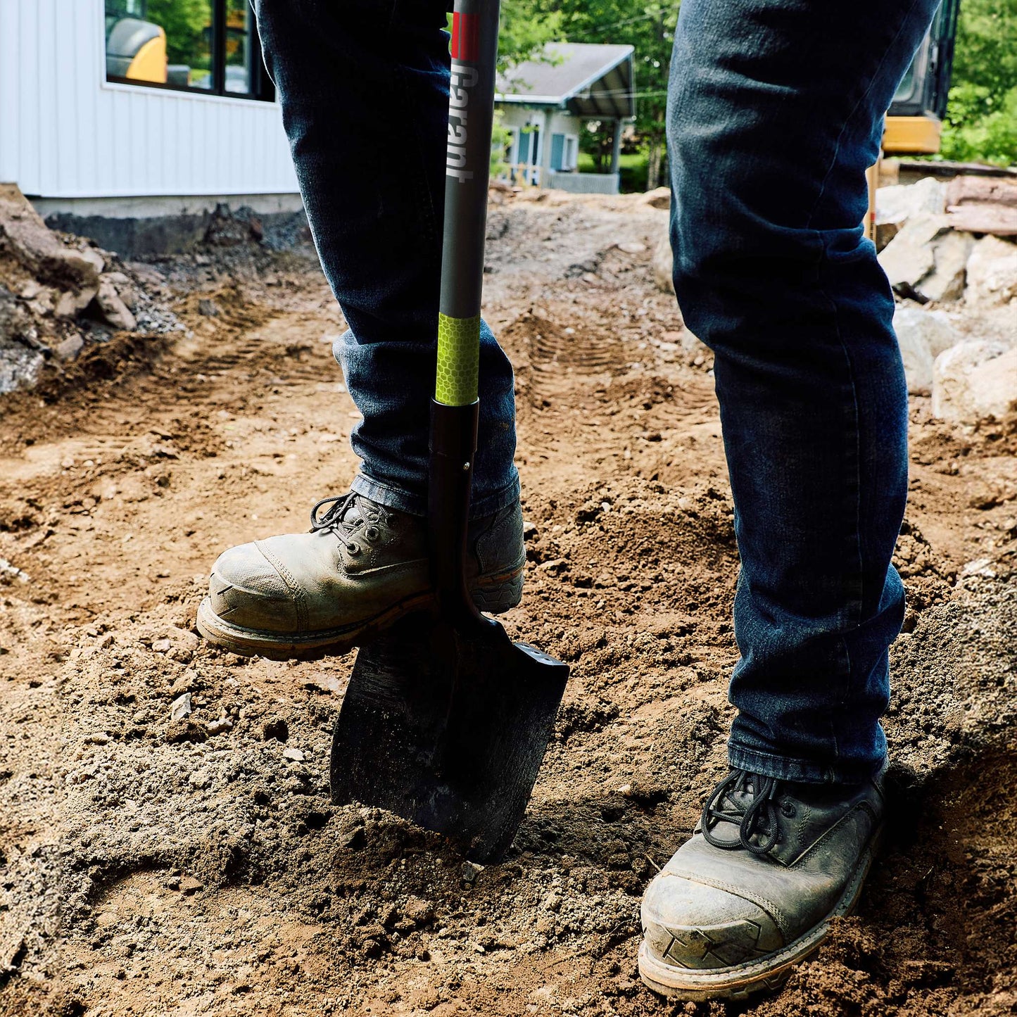 Pelle ronde à manche long