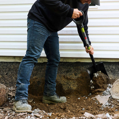 Pelle carrée avec poignée en D