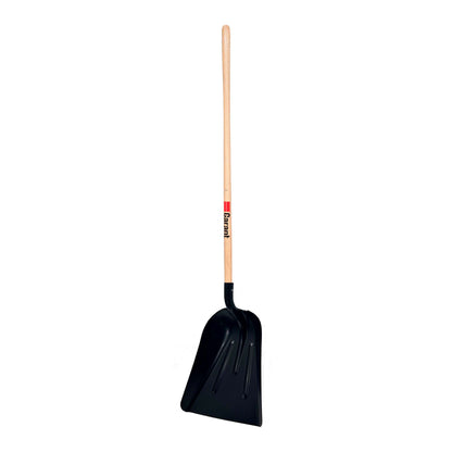 Hardened Steel Grain and Coal Scoop with Long Handle