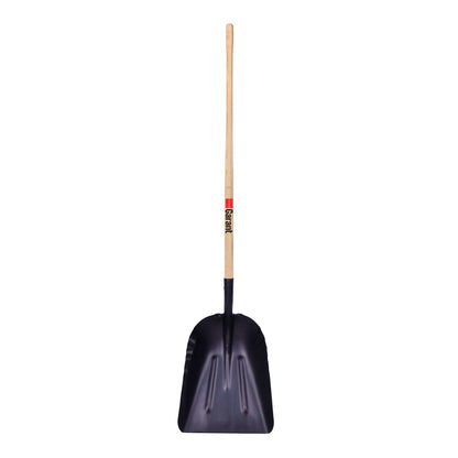 Hardened Steel Grain and Coal Scoop with Long Handle