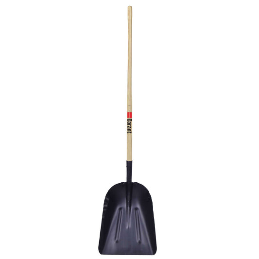 Hardened Steel Grain and Coal Scoop with Long Handle