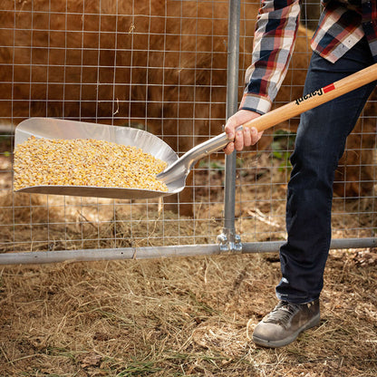 Aluminum Grain Scoop with Long Handle