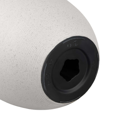 Jardinière Momoka 12 po à texture imitation pierre