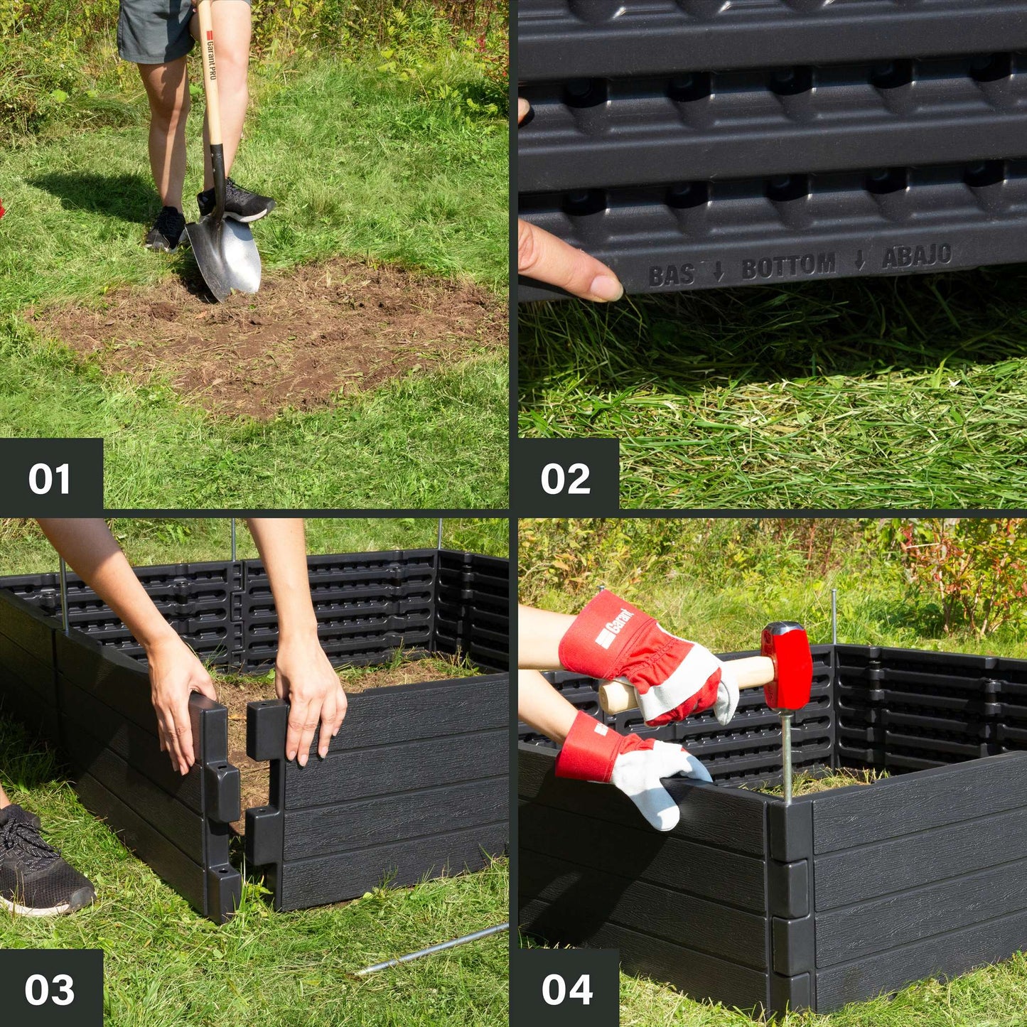 Modular Garden Bed, 8 Panels