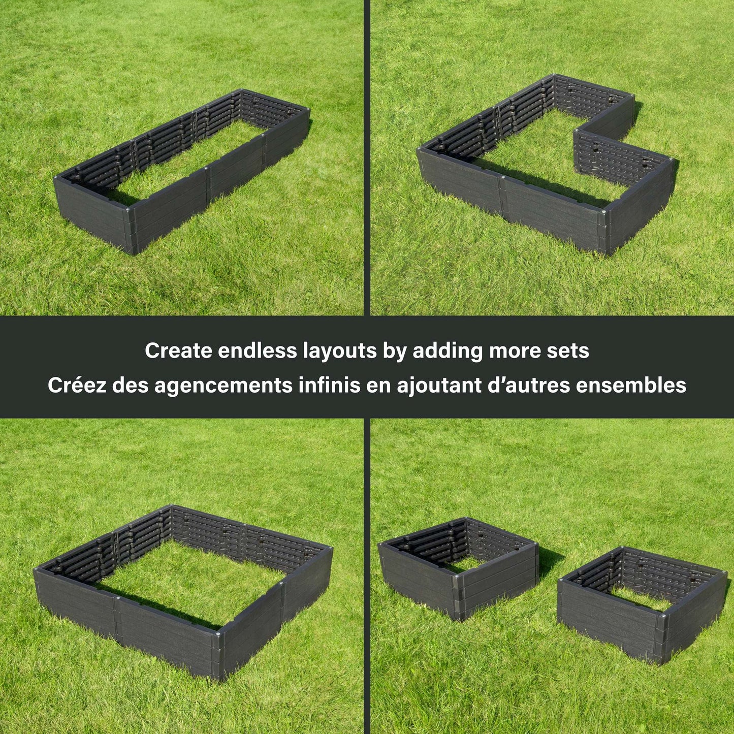 Modular Garden Bed, 4 panels