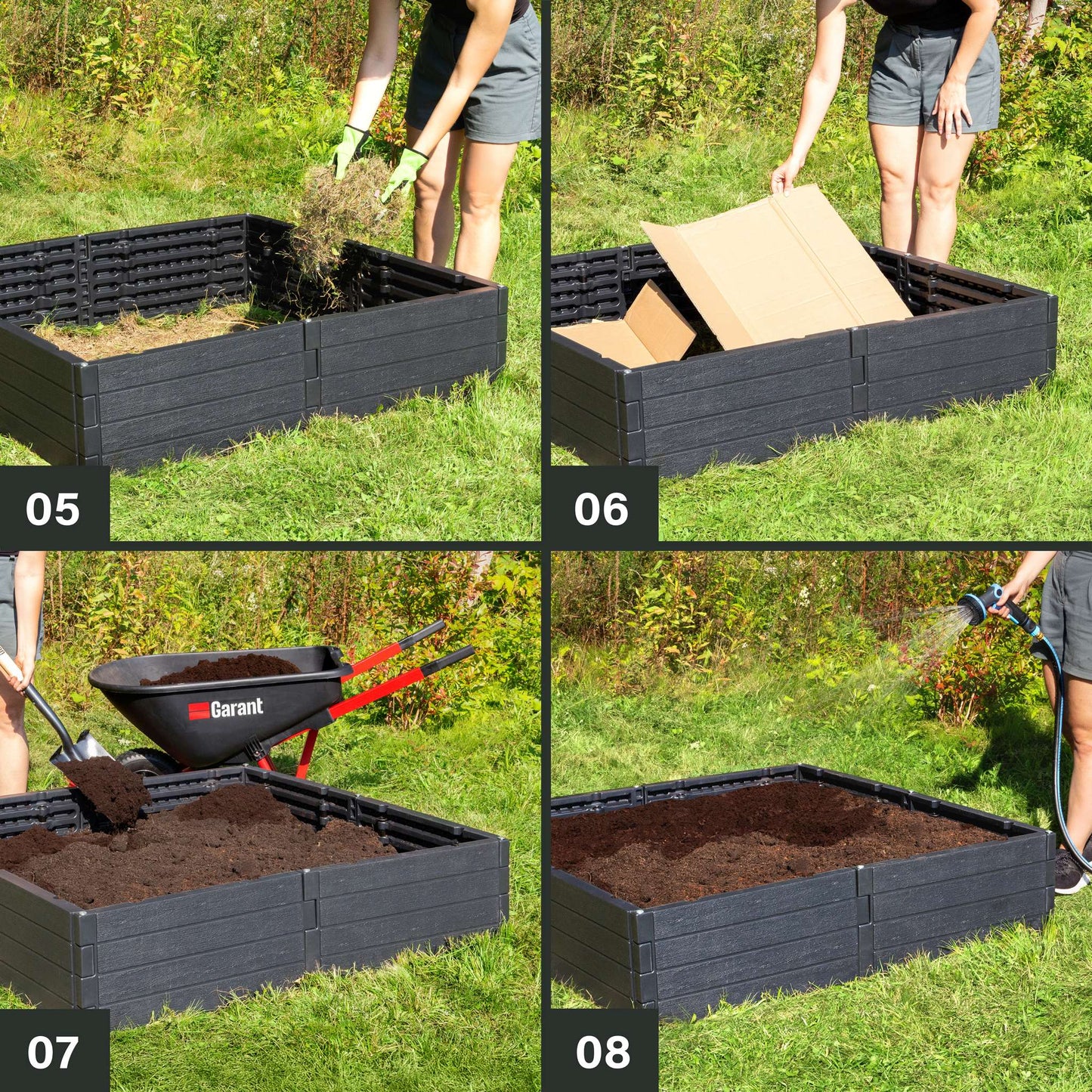 Modular Garden Bed, 4 panels