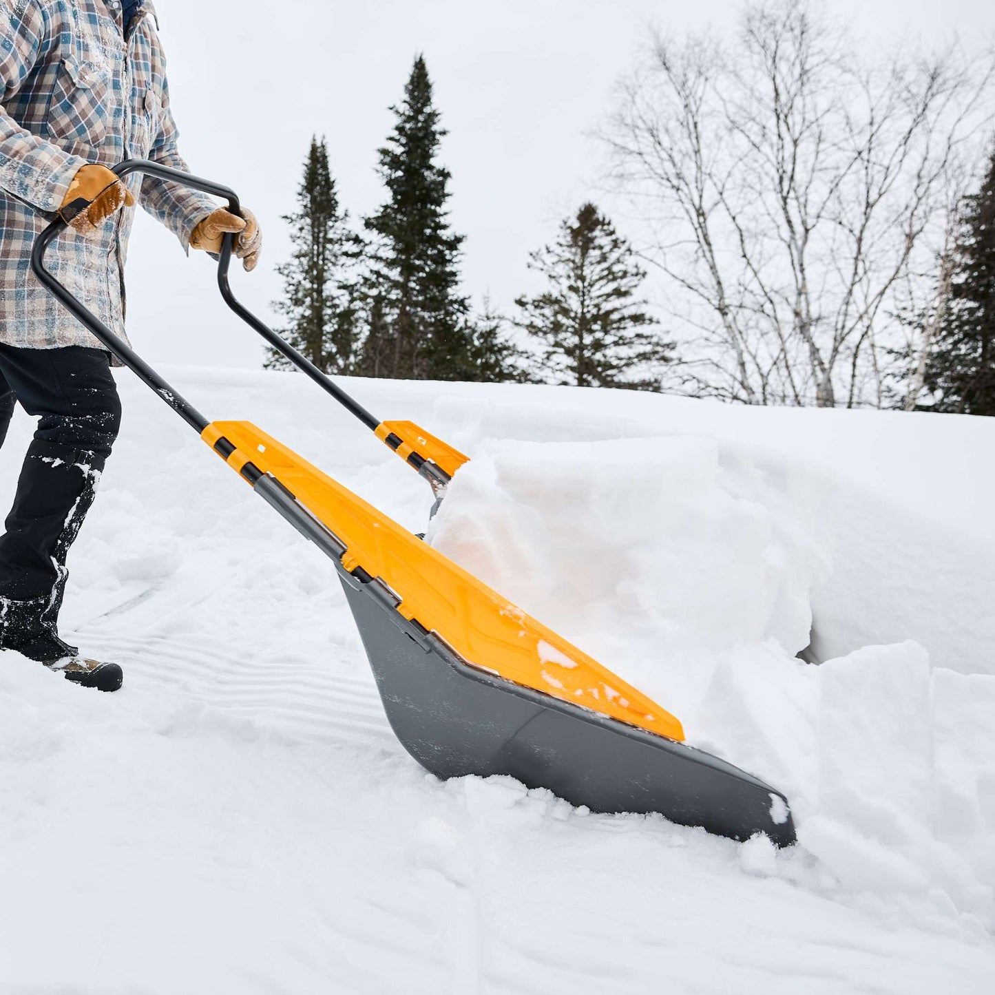 90L Sleigh Shovel with Side Panels