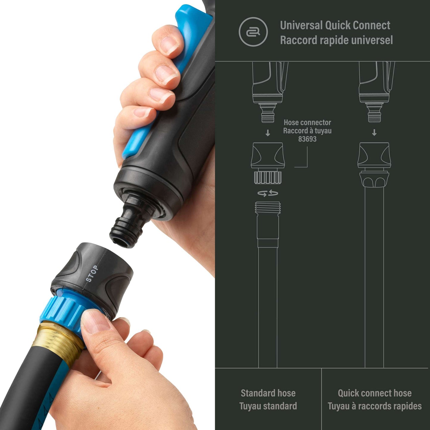 2-Function Watering Jet Nozzle