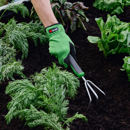 Quick-Connect Hand Tool Set: Cultivator, Trowel, and Transplanter