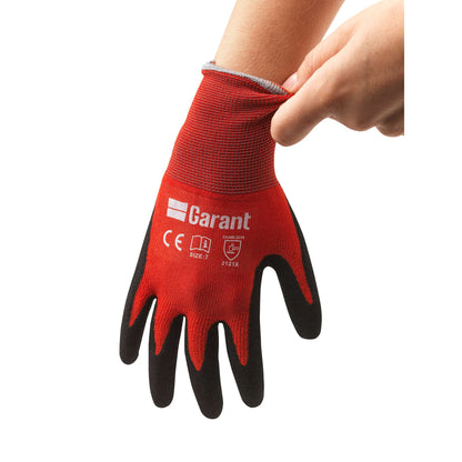 Latex Coated Gloves, Size Small