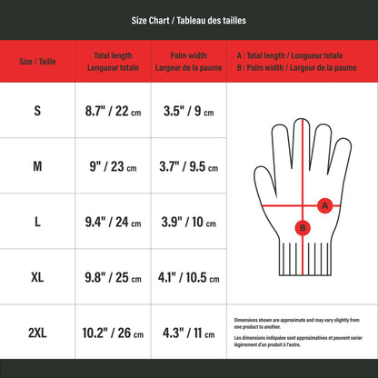 Latex Coated Gloves, Size XL