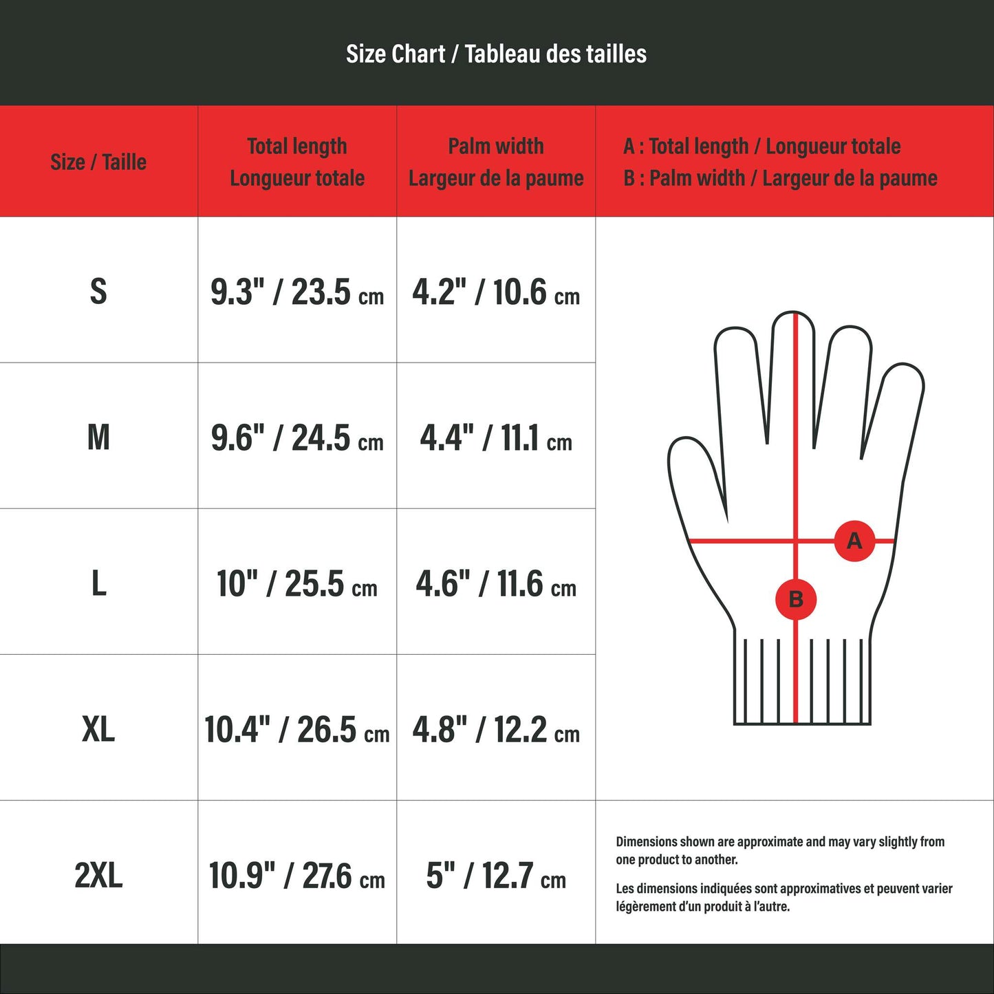 Winter Latex Coated Work Gloves, Size XL