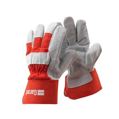 Leather Work Gloves, Size L