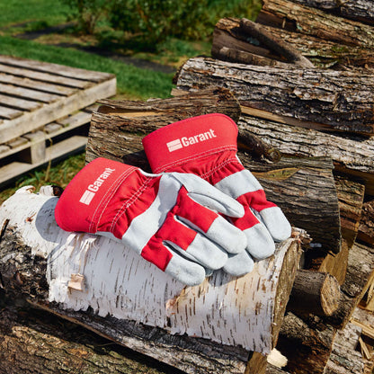 Leather Work Gloves, Size L