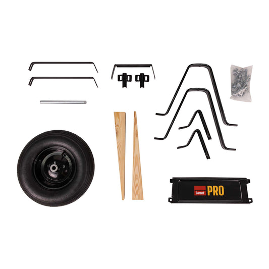 Ensemble de pièces de remplacement pour brouette 6 pi³ en acier