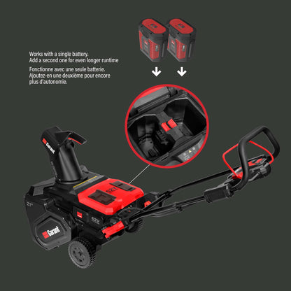 21'' Cordless Electric Snow Blower