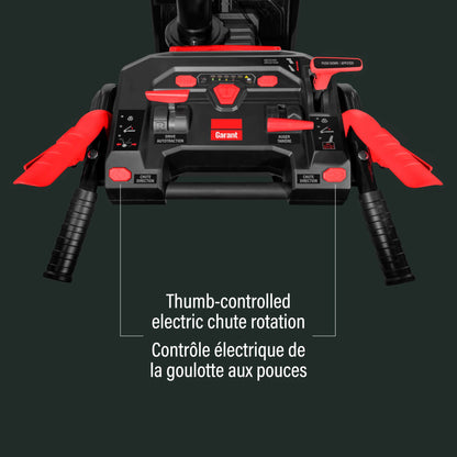 Souffleuse à neige électrique sans fil 24 po à 2 phases, autopropulsée