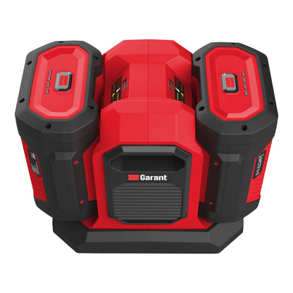 Chargeur de batterie double 62V, 600W