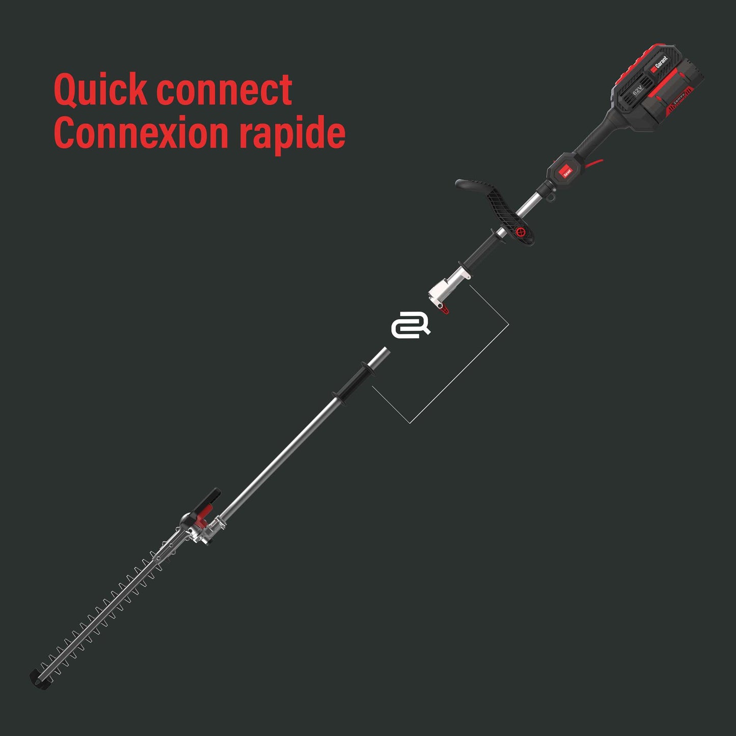 Accessoire taille-haie de 20 po