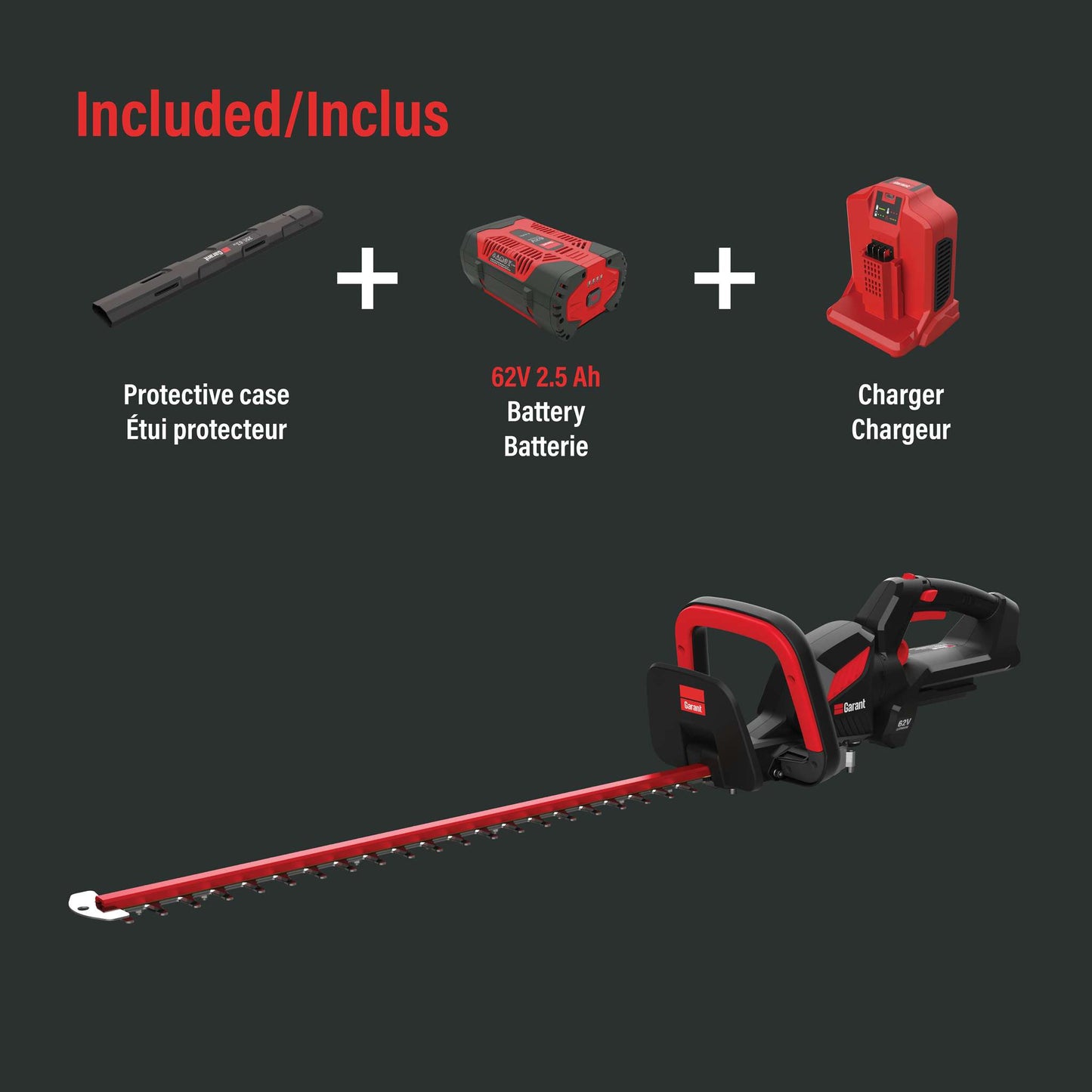 25'' Cordless Electric Hedge Trimmer