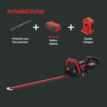 25'' Cordless Electric Hedge Trimmer