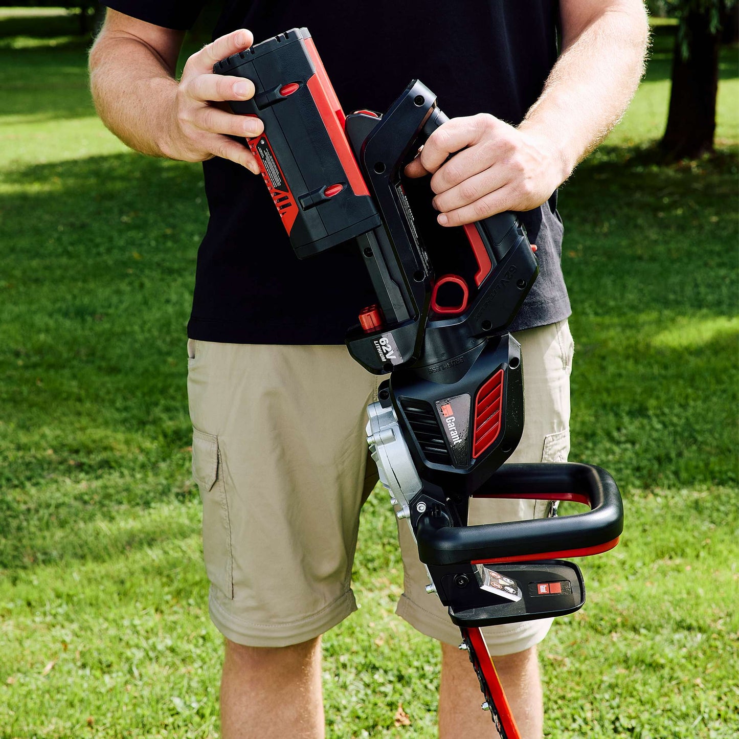 25'' Cordless Electric Hedge Trimmer