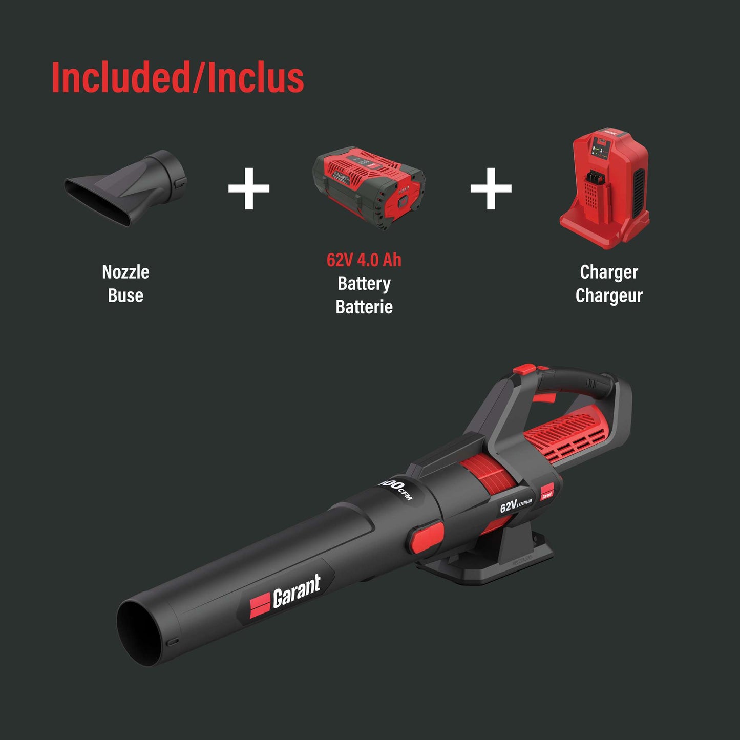 Cordless Electric Blower, 600 CFM