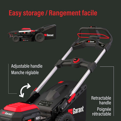 21-inch Cordless Electric Lawn Mower