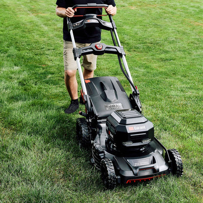 Tondeuse à gazon électrique sans fil de 21 po autopropulsée