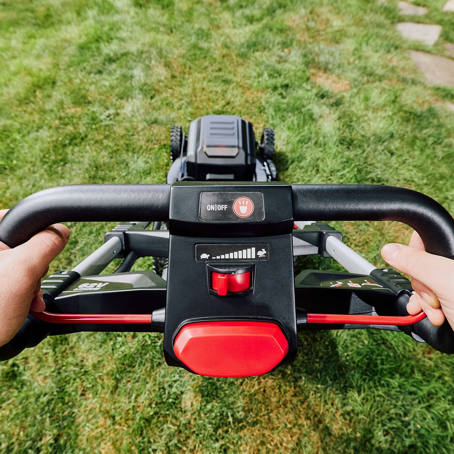 Self-propelled 21-inch Cordless Electric Lawn Mower