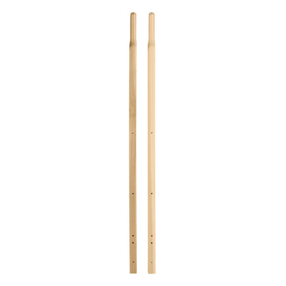 Manches de brouette en bois 64 po