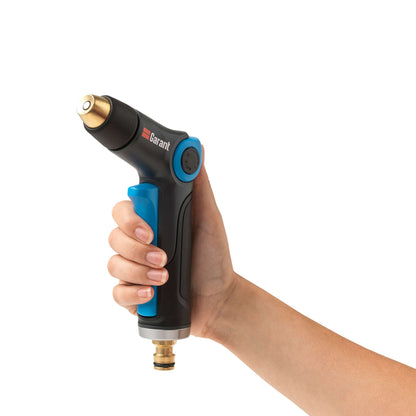 Pistolet d'arrosage à 2 fonctions avec embout et raccord en laiton