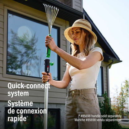 Quick-Connect Shrub Rake