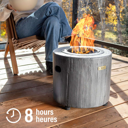 Outdoor Fire Pit Ecofuego, No Smoke Emissions, 15 x 12 inch